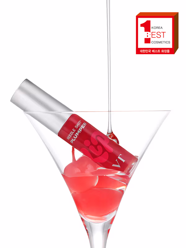 [02 Pure Red] VT Riddle Shot Essence Lip Plumper imagen 2