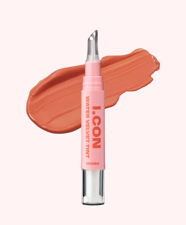 [03 Mellow Coral] Plumper labial Icon Water Velvet de Daiso