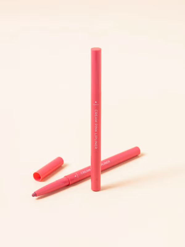 Auto Lip Liner Cream Pink de Daiso