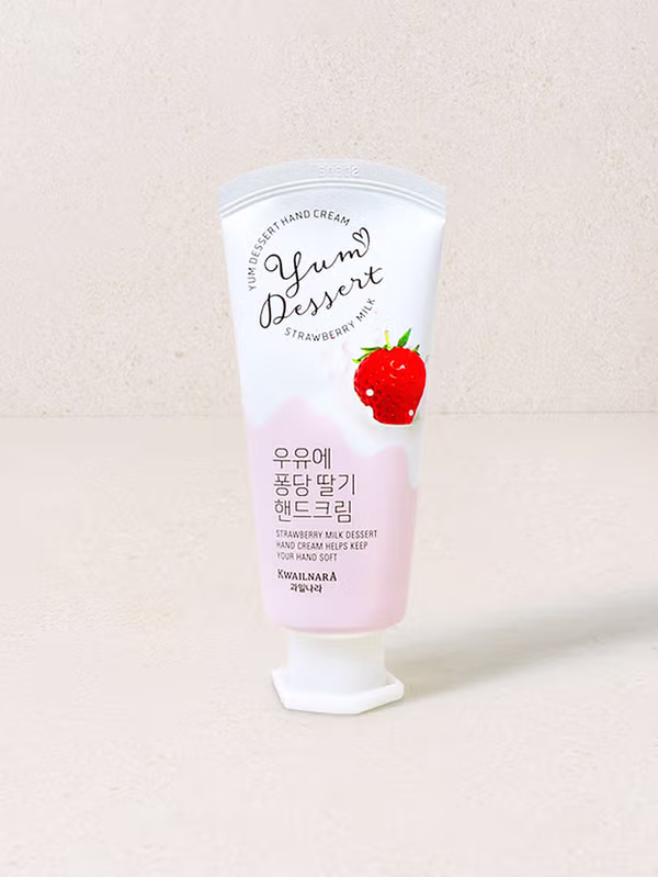 Crema de manos leche de fresa 60 g de Daiso