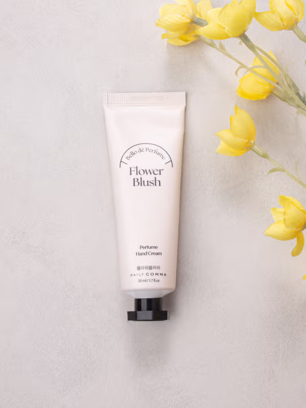Crema de manos perfume Flower Blush 50 ml de Daiso