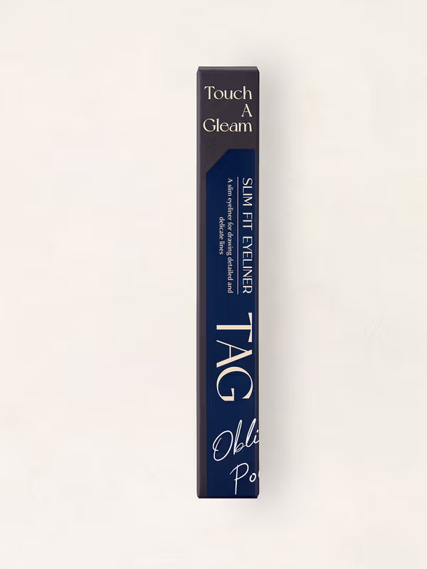 Delineador Slim Fit Negro Ceniza imagen 2