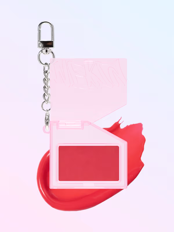 Lip & Cheek Keyring 03 Sweet Peach de Daiso