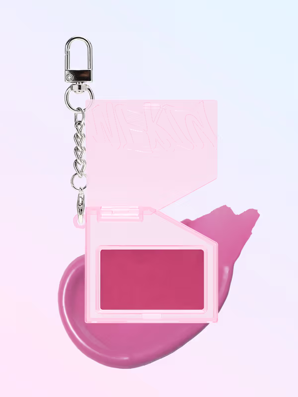 Lip & Cheek Keyring 04 Lavender Plum de Daiso
