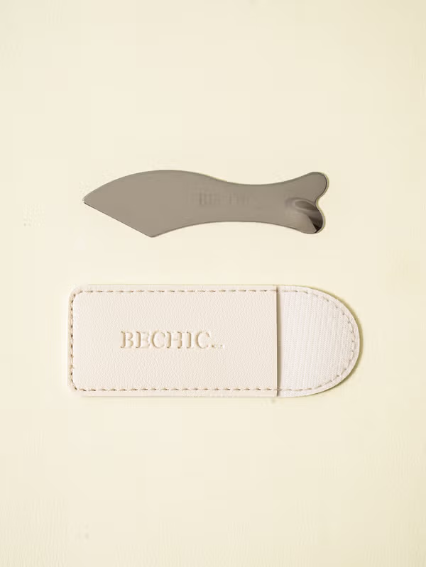 Set espátula maquillaje pez de Daiso