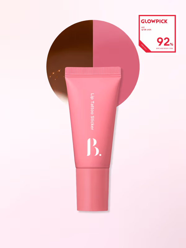 Sticker tatuaje labial 02 Rosa de Daiso